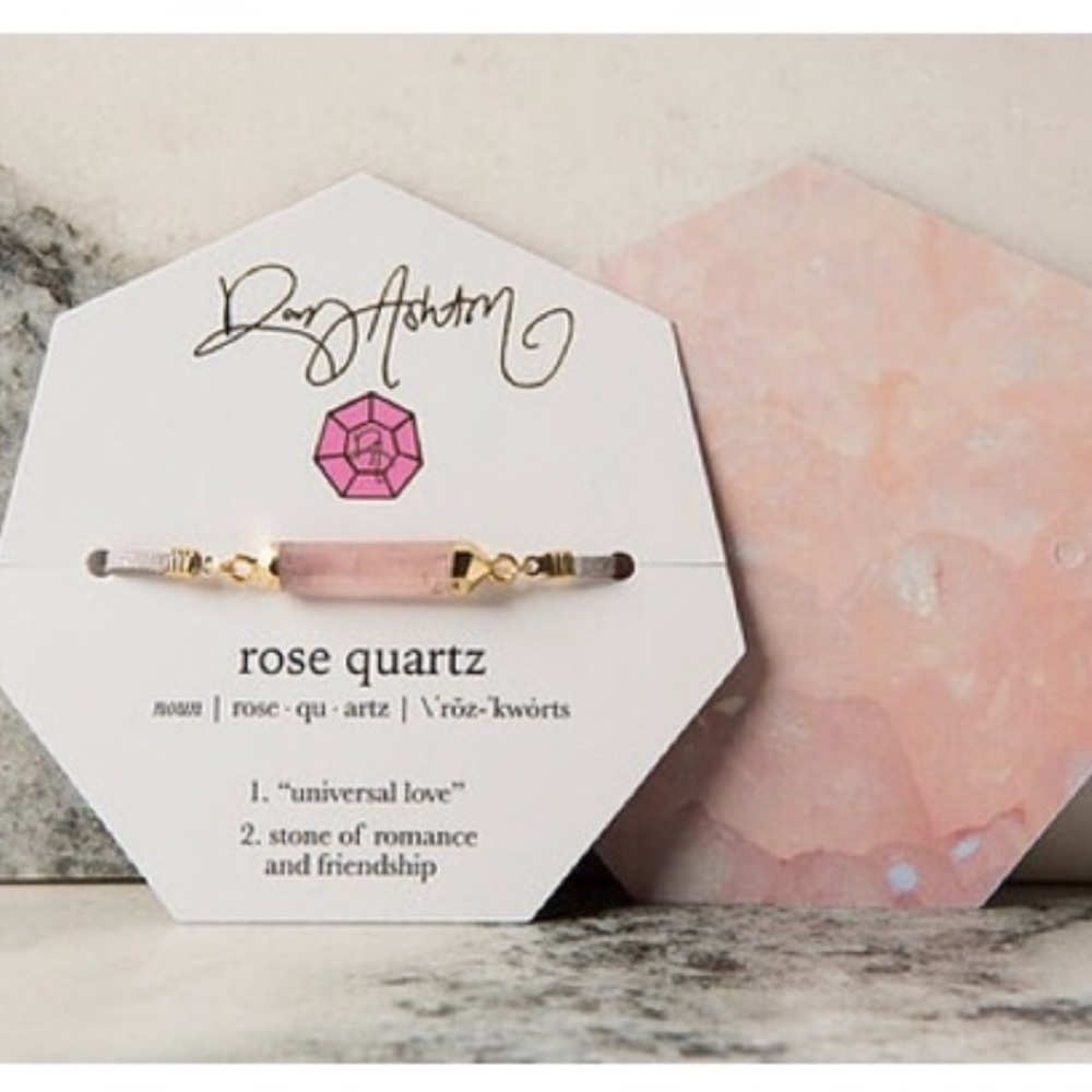 Rory Ashton rose quartz necklace